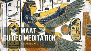 MAAT GUIDED MEDITATION  | ️| For Balance | KEMETIC SPIRITUALITY #kemeticspirituality #kemet