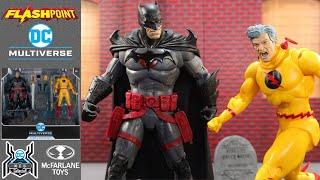 McFarlane DC Multiverse FLASHPOINT BATMAN & Reverse Flash PROFESSOR ZOOM 2-Pack Figure Review