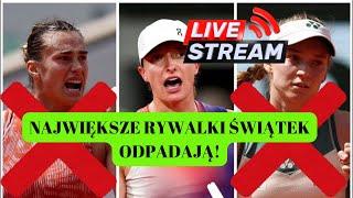 WIELKIE RYWALKI ŚWIĄTEK ODPADAJĄ! ZNAMY SKŁAD PÓŁFINALISTEK ROLAND GARROS!