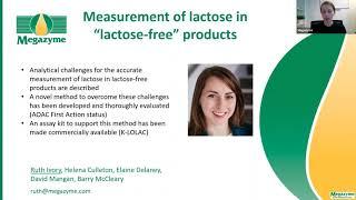 Measurement of Lactose in Lactose-free Products