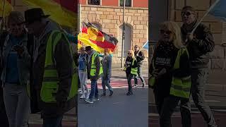 DEMO Aschaffenburg 14.09.2024 mit Trommeln RHEIN-MAIN sagt NEIN