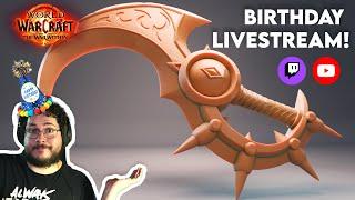 Birthday Livestream! World of Warcraft Fan Art - Xal'atath, Blade of the Black Empire