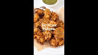 Crispy Onion Pakora in Air Fryer | No Oil, Air Fryer Pakora Recipe  by Rekha Kakkar