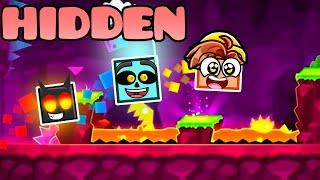 We Played HIDDEN GEOMETRY DASH LEVELS..