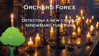 How to detect a new candle starting in your experts