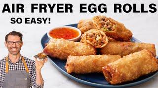 EASY Air Fryer Egg Rolls