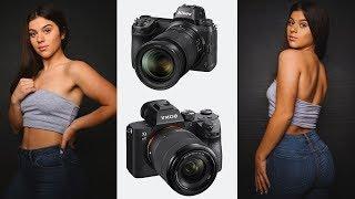  Live Nikon Z6 vs Sony A7III Studio Photography with RAW Files