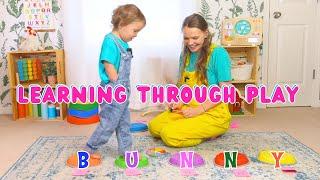 Easy Activities To Help Your Toddler Learn To Read | Learning At Home | Learning Through Play