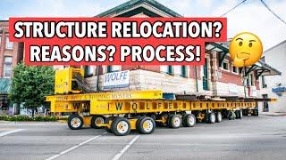 house moving process step by step || structure relocation || #houserelocating #civilogy