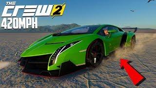 HIGHEST TOP SPEED 420 MPH - The Crew 2