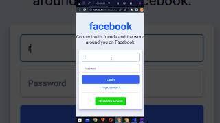 How to Create Facebook Login Page in HTML and CSS