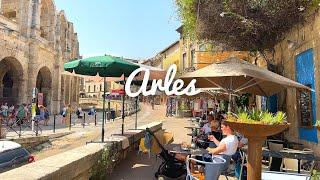 [4K] Walking tour of Arles, once a provincial capital of ancient Rome & beloved by Van Gogh. 2023