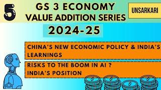 UPSC GS 3 Economy Value Addition Series | The Economist |Part 5  #upsc #mains