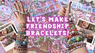 Making Taylor Swift Eras Tour friendship bracelets  tips, bead hauls, recommendations, chat