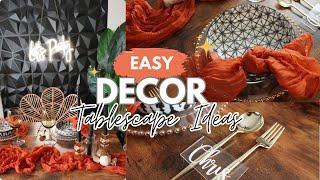 DIY Tablescape and Party Backdrop Decor Ideas on a Budget!