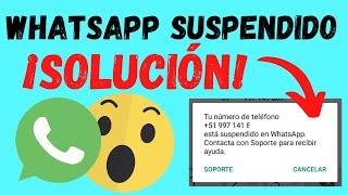 Suspendieron mi cuenta de WhatsApp Business ▶ Solución ACTUALIZADA