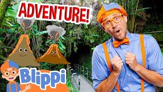 Blippi's Volcano Adventure | Fun Learning for Children | Educational Videos for Kids