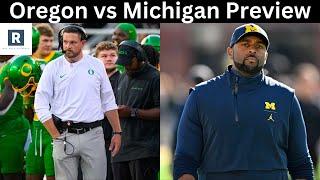 Oregon vs Michigan Game Preview | College Football Picks and Predictions