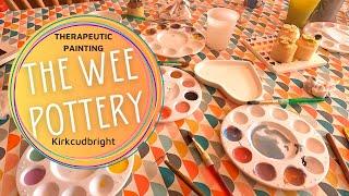 Paint Your Own Pottery at The Wee Pottery, Kirkcudbright