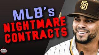 Biggest NIGHTMARE Contracts in MLB | Foul Territory