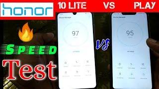 honor Play vs honor 10 lite speed test | Technical Rabbani