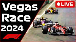 F1 LIVE - Las Vegas GP RACE - Commentary + Live Timing