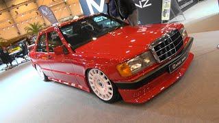 Mercedes-Benz 190 E 2.0 (W201) - Air Suspension - Essen Motor Show 2022