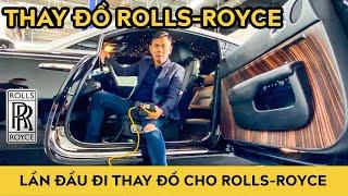 Lần đầu đi thay đồ xe siêu sang Rolls Royce Wraith như thế này đây...! | Autodaily