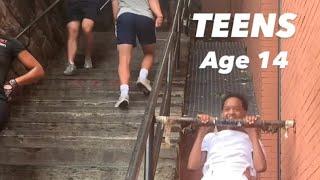 CD FIT Teens Exorcist Stairs Workout