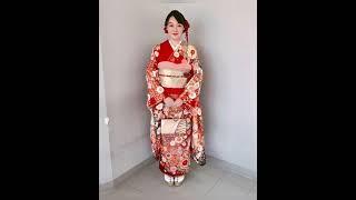 Japanese girl wearing Kimono️!#kimono #kimonoちゃん #japanese #japaneseculture #japanesetradition