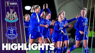 Blues Win Penalty Shootout! | Newcastle United v Everton Highlights | Women's League Cup 24/25