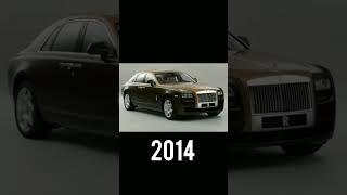 Evolution of Rolls Royce Ghost Cars(2009-2023)#shortvideo #viral #shots