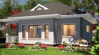 (10M X 11.2M ) 3 BEDROOM HOUSE WITH FLOOR LAYOUT & AMAZING INTERIOR DESIGN