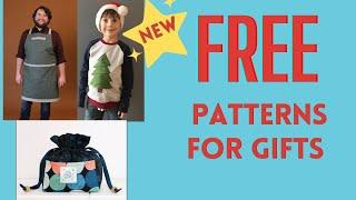 25+ Gifts to Sew Using Free Patterns || 100 Days of Sewing Day 96