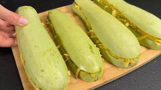 Ich mache diese Zucchini alle drei Tage! Abendessen in 10 Minuten! Schnell und einfach️