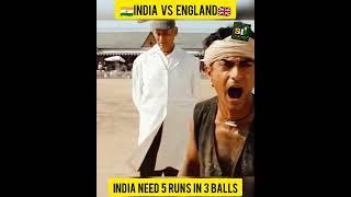 India Needs 5 Runs in 3 Balls  #shorts #cricket