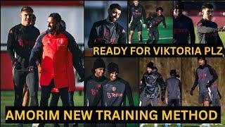 Man United Training: Yoro,Mainoo,Martinez,Amad, Mazraoui - injury news ahead of Viktoria Plzen