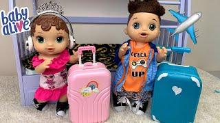 Baby Alive Abby Packing for Vacation Doll Travel Routine