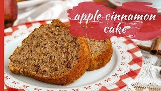 How to Make APPLE CINNAMON CAKE