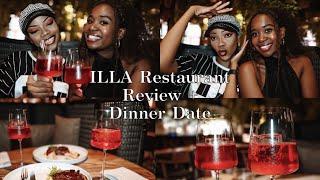 Dinner date + Restaurant review vlog; ILLA Restaurant, Saratov Russia || Life With Queeenaay