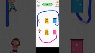 Toilet  Rush:pull the pin Game level 7 puzzle game #vairalvideo #vairalvideo game 
