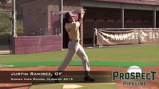 Justin Ramirez Prospect Video, OF, Damien High School Class of 2019