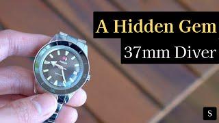 Best Affordable Swiss Diver For Small Wrists: Rado Captain Cook 37mm Review