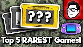 Top 5 RAREST Game Boy Advance Games! (USA) | Nintendrew