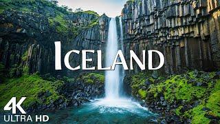 Iceland 4K UHD Nature Relaxation Film -Soothing Piano Music With Peaceful Film