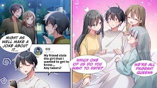 [Manga Dub] I made a self depricating joke on social media after my friend stole a girl from me...