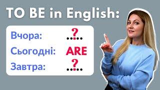 Форми дієслова TO BE в минулому, теперішньому та майбутньому часі | Англійська для початківця з нуля