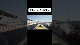 900HP Vs 11,000HP #fast #race #dragster #power #fypシ #4upageシ #fyp #foryoupage #foyou