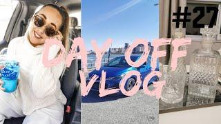 DAY OFF VLOG #27 | THRIFT STORE, FLEA MARKET, EMPTY GROCERY STORES!