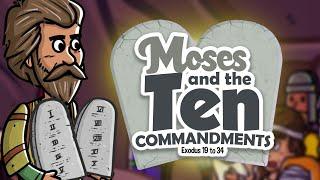 Moses and the Ten Commandments | Animated Bible Stories | My First Bible | 25